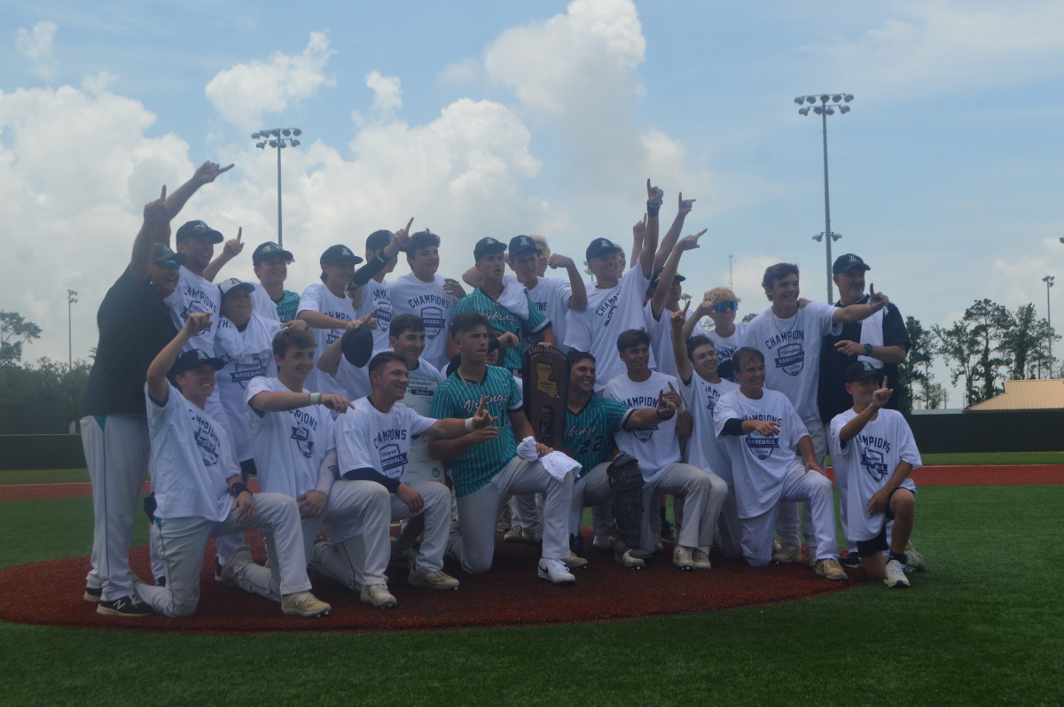 Division V select state baseball champion Avoyelles Charter 